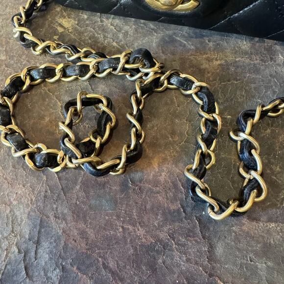 Chanel Black Lambskin Square Mini Flap GHW Authentic CoA - Picture 11 of 11